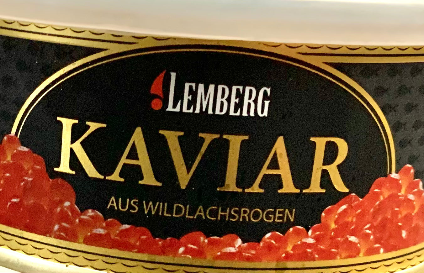 LEMBERG - Gorbuscha-Kaviar, LACHSROGEN (ALASKA Gold) (250g)