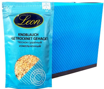 Knoblauch getrocknet gehackt