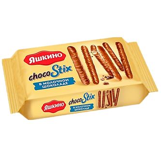 Kekse „CHOCOSTIX“ in kakaohaltiger Fettglasur 130G.