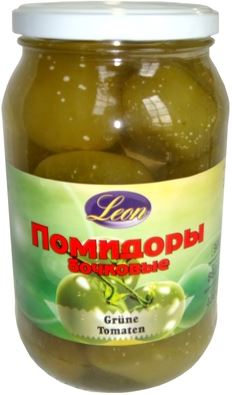 Tomaten GRÜN vom Fass, Leon 900ml