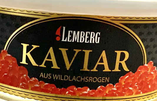 LEMBERG - Gorbuscha-Kaviar, LACHSROGEN (ALASKA Gold) (250g)