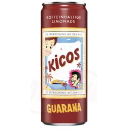 Kicos Guarana koffeinhaltige Limonade 0,33L