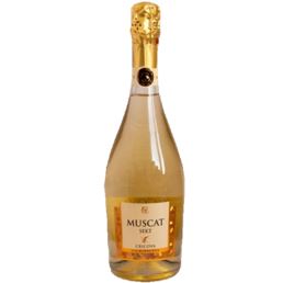 SEKT "Cricova Muscat" Souvenir weiß halbtrocken 12% 0,75L